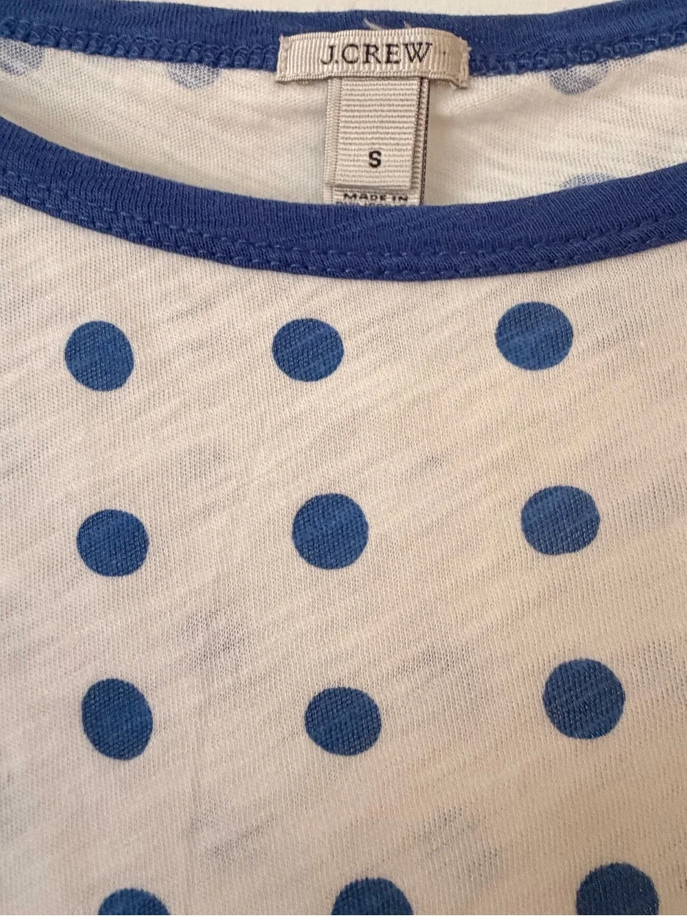 J. Crew short sleeve
